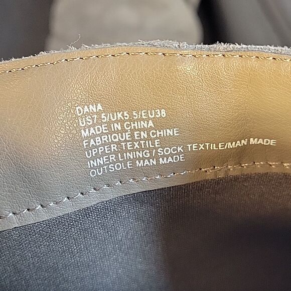 BRAND NEW JUSTFAB POINTED TOE  MID CALF FAUX LEATHER SUEDE  WINTER  BOOT - Picture 14 of 14